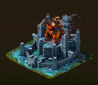 Castillo de Godzilla - Jade