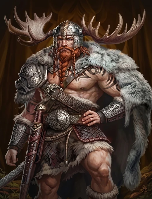 Rey barbaro nordico
